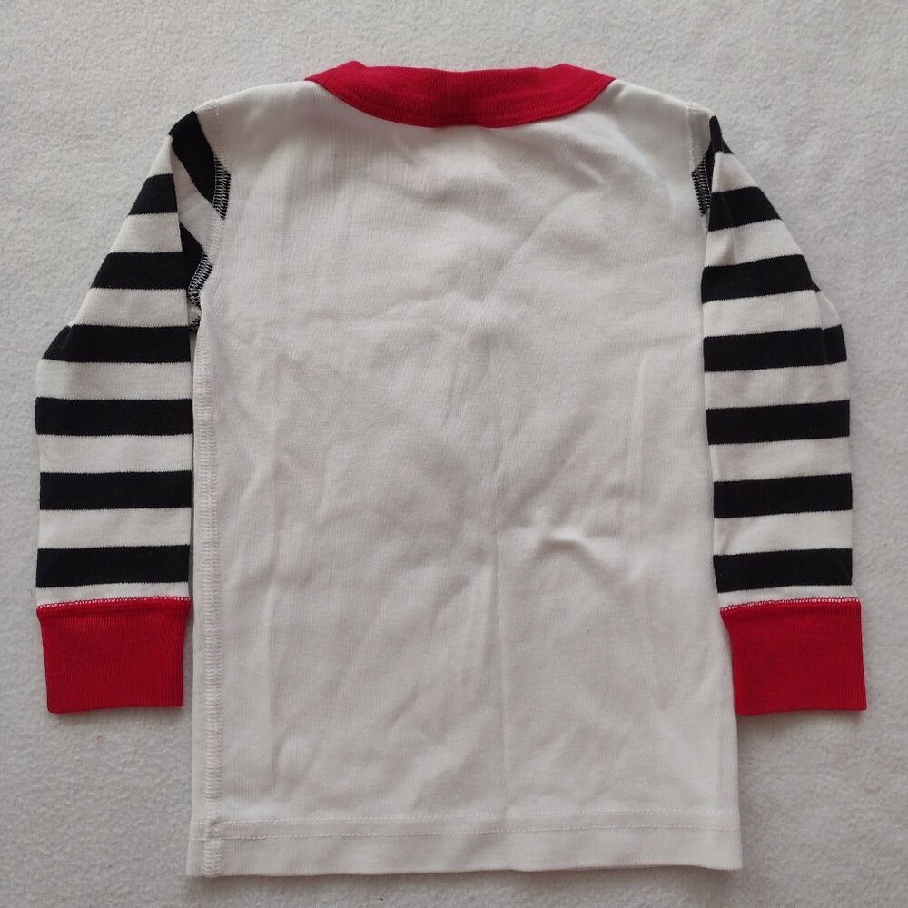 Hanna Andersson Disney Pajama Set 2T Mickey Mouse Organic Cotton Long Johns - Picture 5 of 9